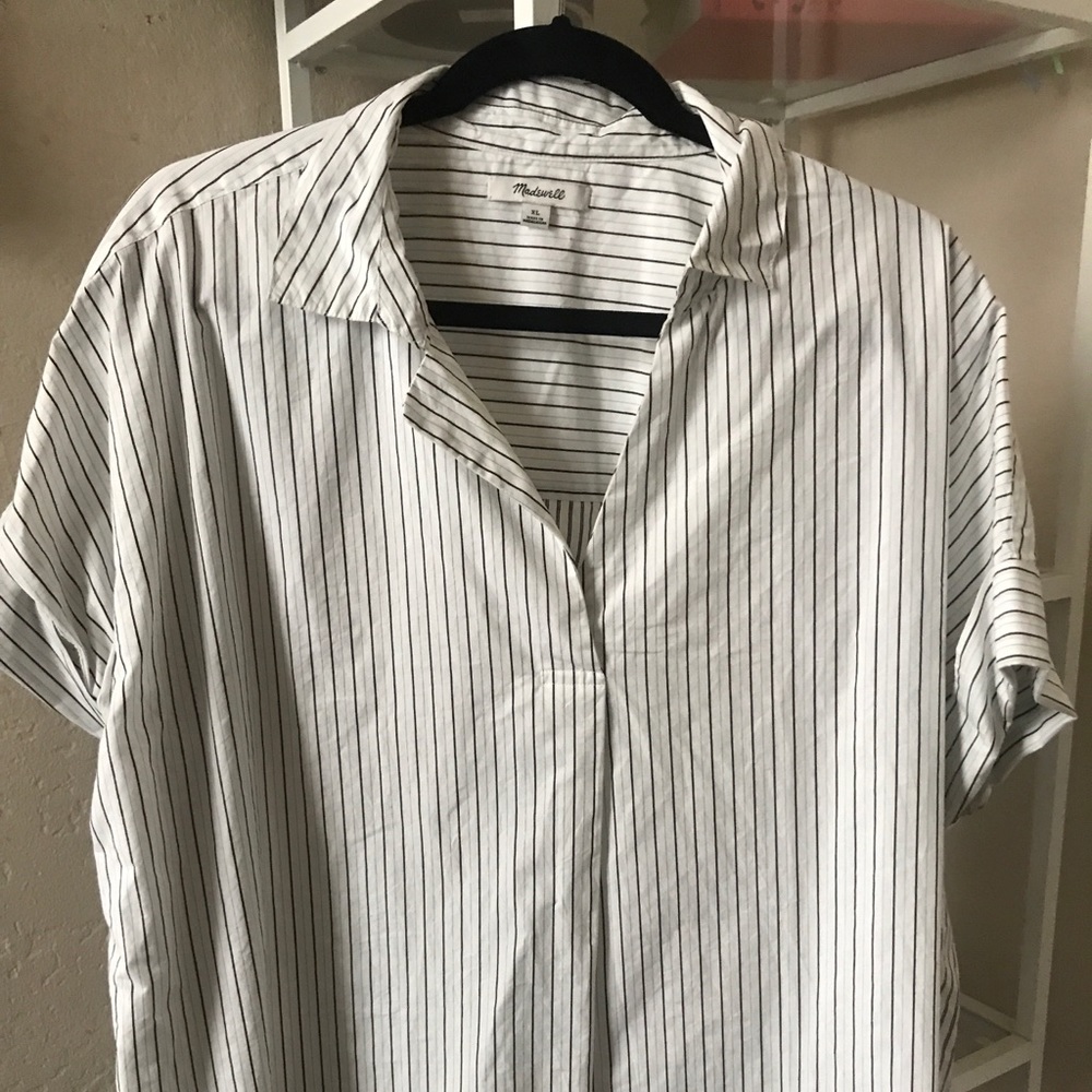 Madewell Striped Courier Shirt